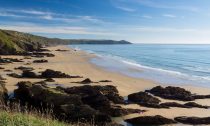 English coastline in Devon