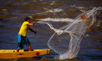 A native fisherman of Colombia