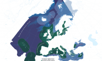 Map of Europe's protected marine areas