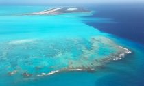 Turks and Caicos Islands' vast barrier reef appear as an expanse of blistering beauty.