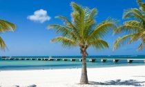 Florida beach on a beautiful day