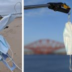 Face masks and gloves found on 30% of UK beaches