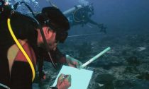 Underwater data collection in progress near Angria Bank